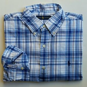 Men's Polo Ralph Lauren Shirt. Blue. Size M. New